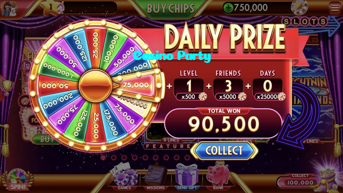 Casino Party خوش آمدید بونس +600% پیشکش موبائل ایپ کے پروموشن سیکشن میں دکھائی دیتی ہے۔